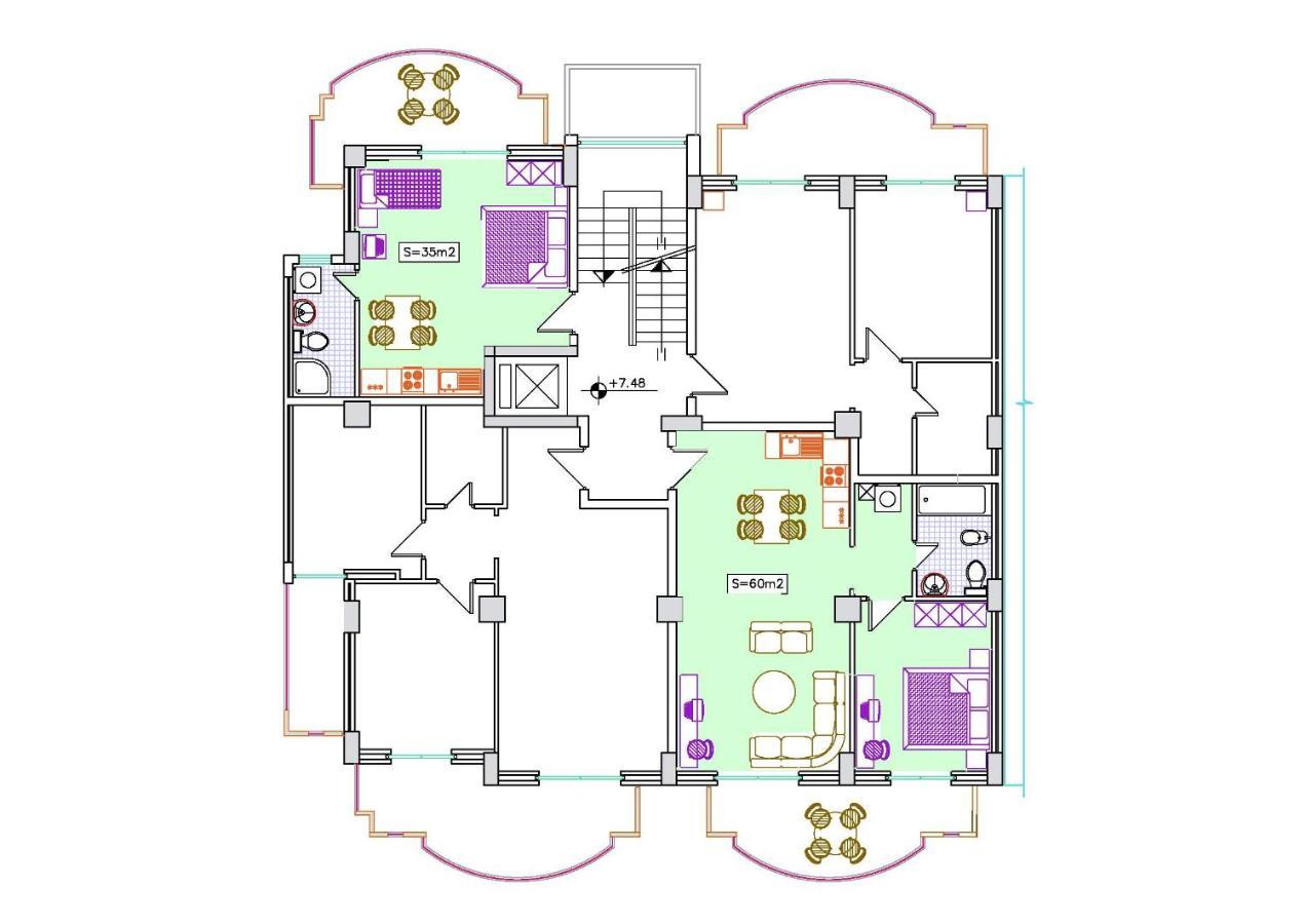 Apartment Urania_1 Saranda Extérieur photo